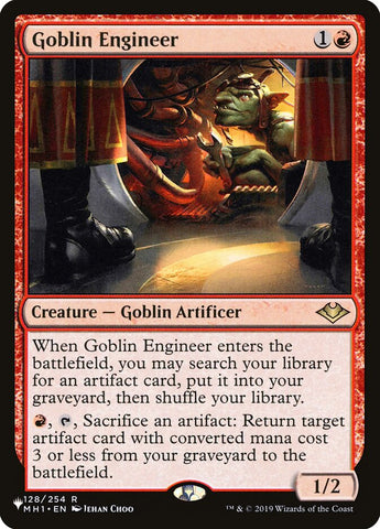 Goblin Engineer [Secret Lair: Heads I Win, Tails You Lose]
