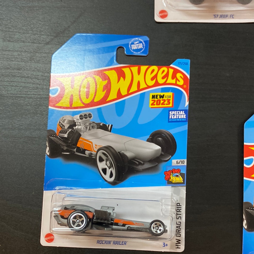 Hot Wheels HW DRAG STRIP 6/10 ROCKIN RAILER