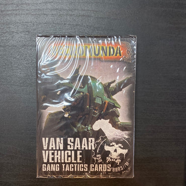 Necromunda - Van Saar Vehicle Gang Tactics Cards