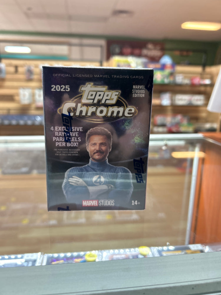 Marvel topps chrome blaster box