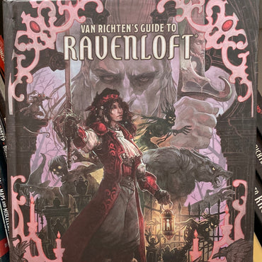 Van Richten’s Guide to Ravenloft 5E Dungeons and Dragons Alt Art Cover