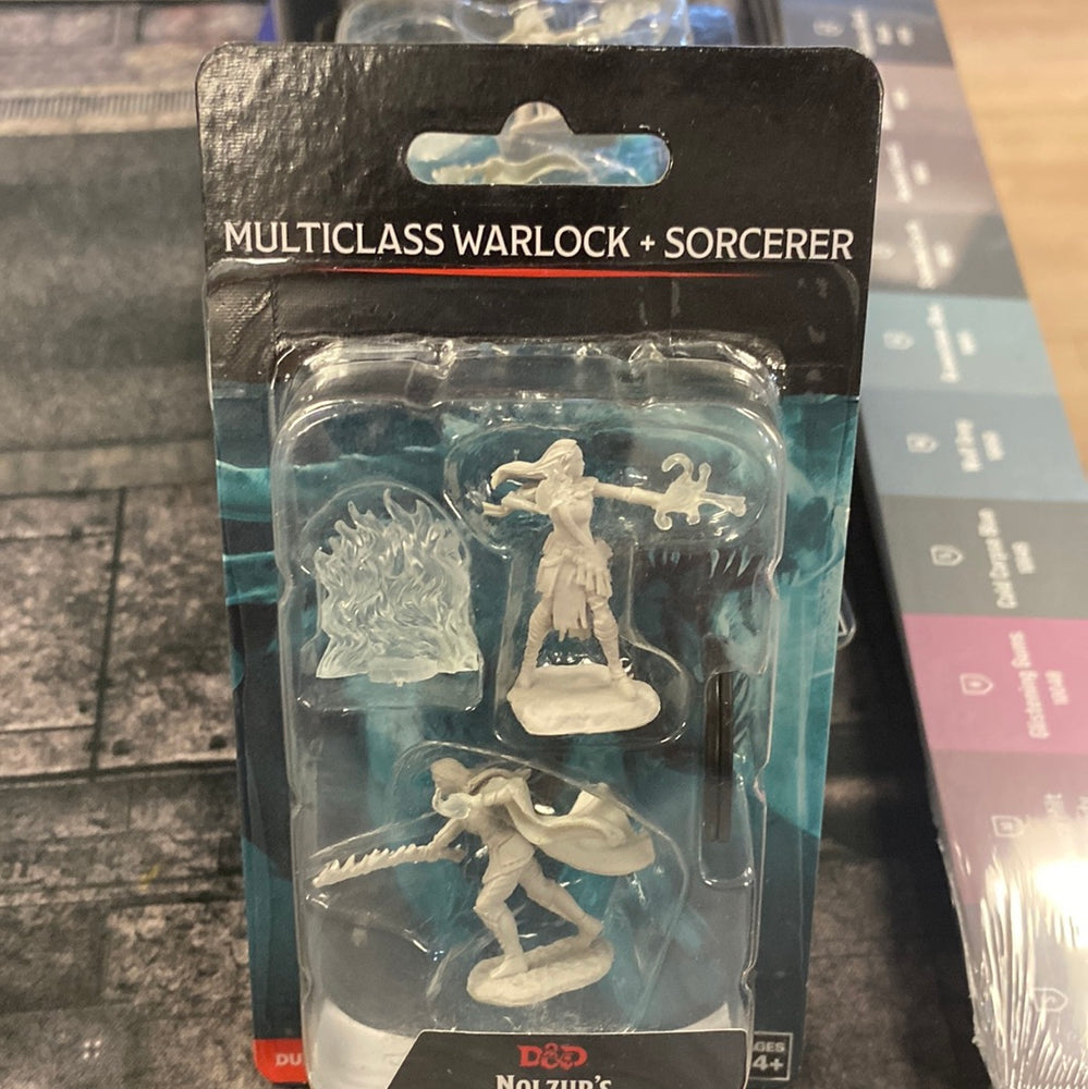 Dungeons and Dragons mini Multiclass Warlock + Sorcerer Wave 13