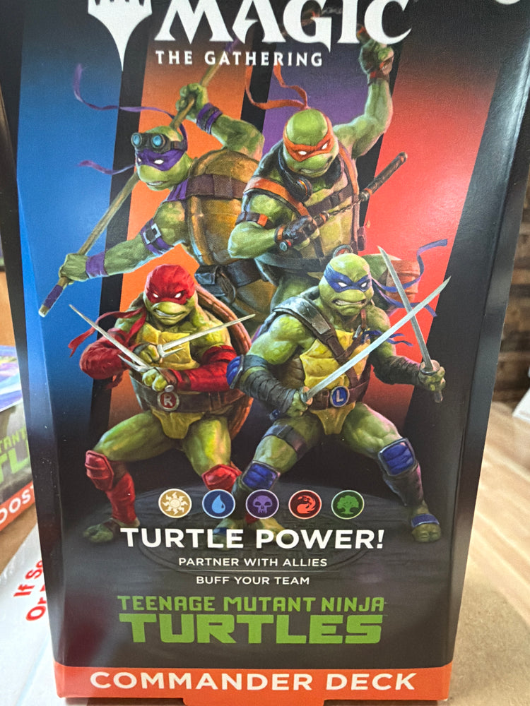 Teenage Mutant Ninja Turtles Commander Deck - Turtle Power