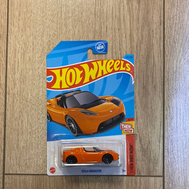 Hot Wheels Then and now Tesla Roadster