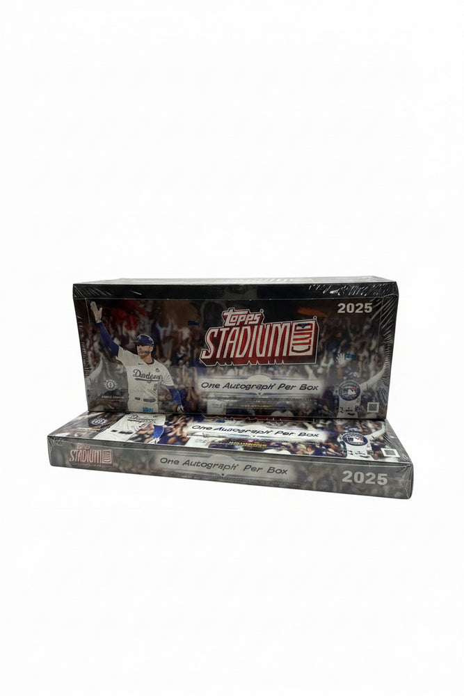 2025 Topps Stadium Club Baseball Hobby Box