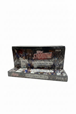 2025 Topps Stadium Club Baseball Hobby Box