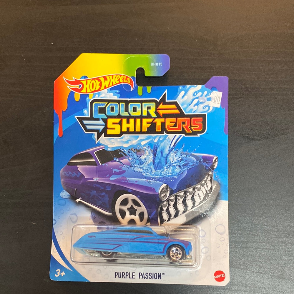 Hot Wheels COLOR SHIFTERS PURPLE PASSION