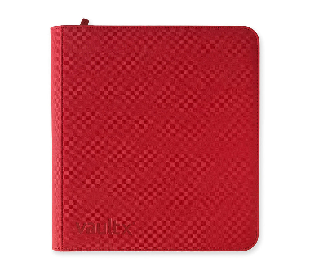 Vault X - 12 Pocket Binder Red