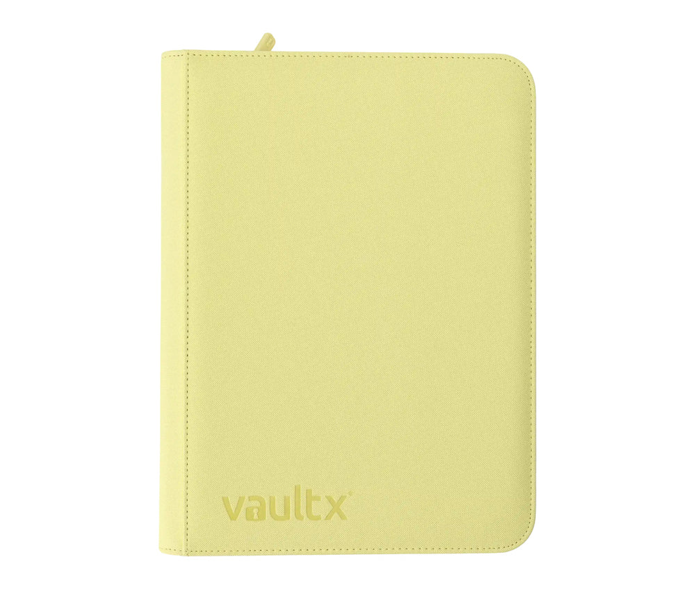 Vault X - 9 Pocket Binder Pastel Yellow