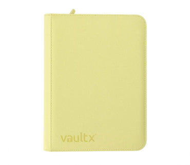 Vault X - 9 Pocket Binder Pastel Yellow