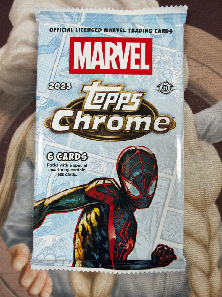 Topps Chrome Marvel Hobby Pack 2025
