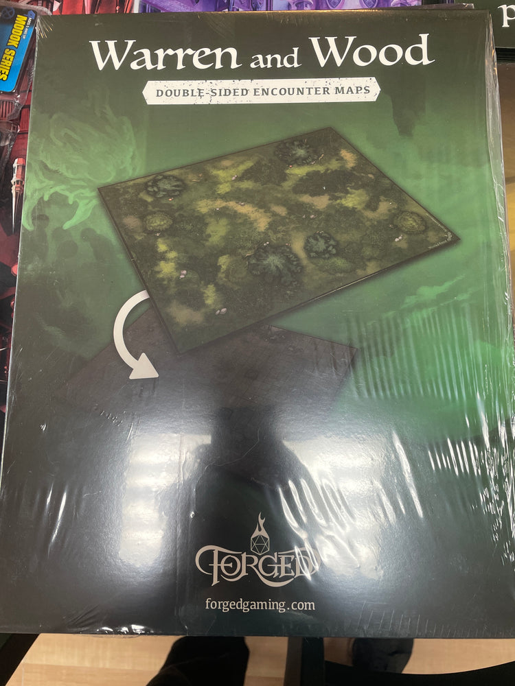 Warren and Wood Double-Sided Encounter Maps