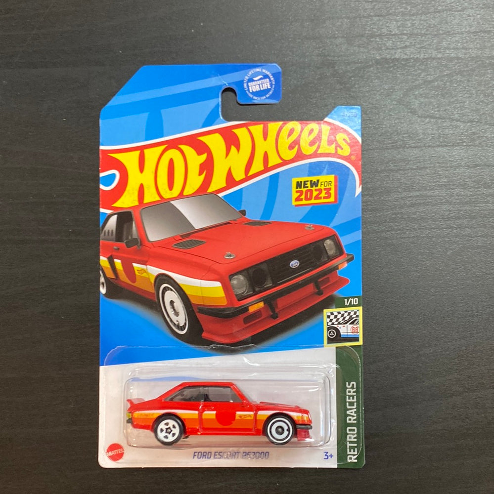 Hot Wheels RETRO RACERS 1/10 FORD ESCORT RS2000