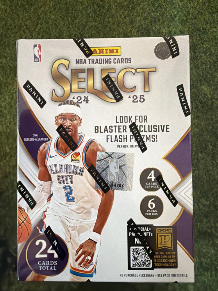 2024-25 Panini NBA Select Basketball Trading Card Blaster Box