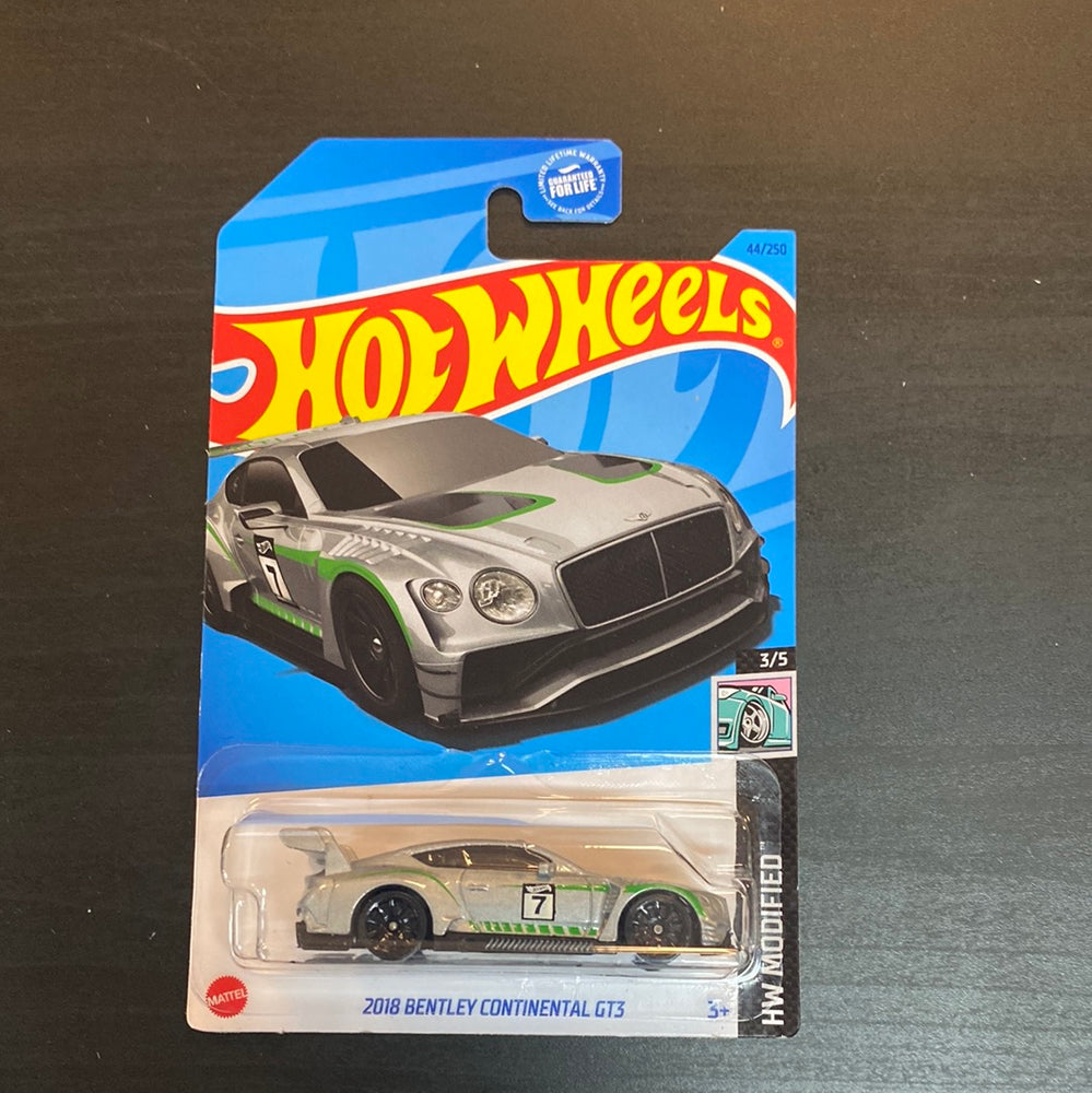 Hot Wheels HW MODIFIED 3/5 2018 Bentley Continental GT3