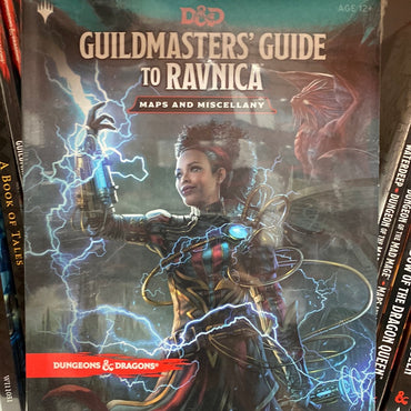 Guildmasters Guide to Ravnica 5E Dungeons and Dragons Maps and Miscellan