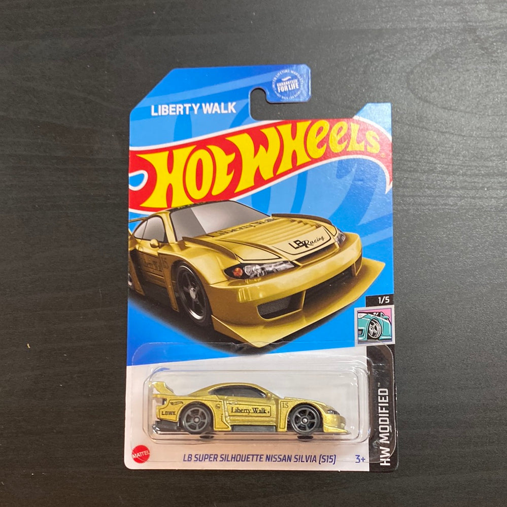 Hot Wheels HW MODIFIED 1/5 LB SUPER SILHOUETTE NISSAN SILVIA (S15)