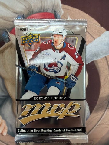 25-26 Upper Deck MVP Hockey Hobby Pack
