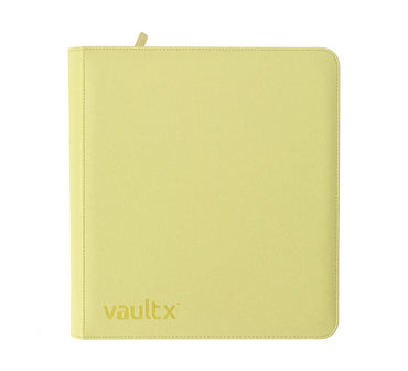 Vault X - 12 Pocket Binder Pastel Yellow