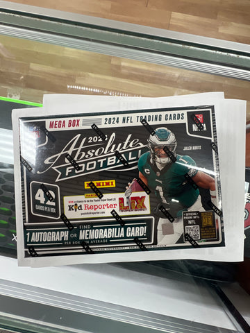 2024 Panini Absolute Football Hobby Mega Box