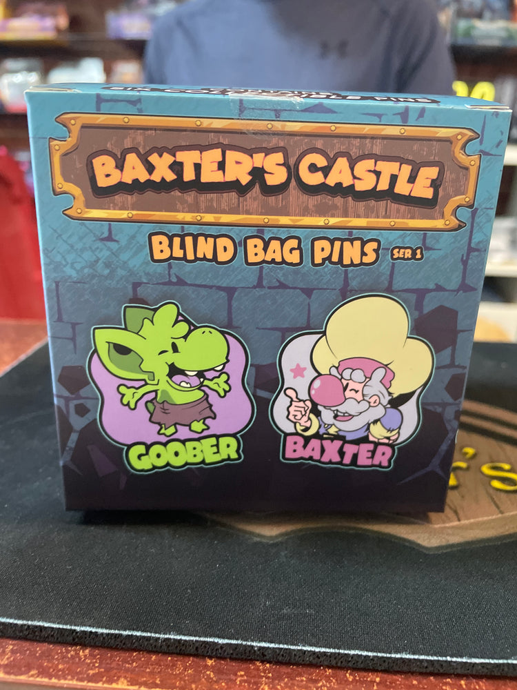 Baxters castle pins