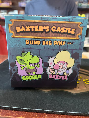 Baxters castle pins