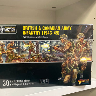 Bolt Action British And Canadian Army infantry (1943-45)