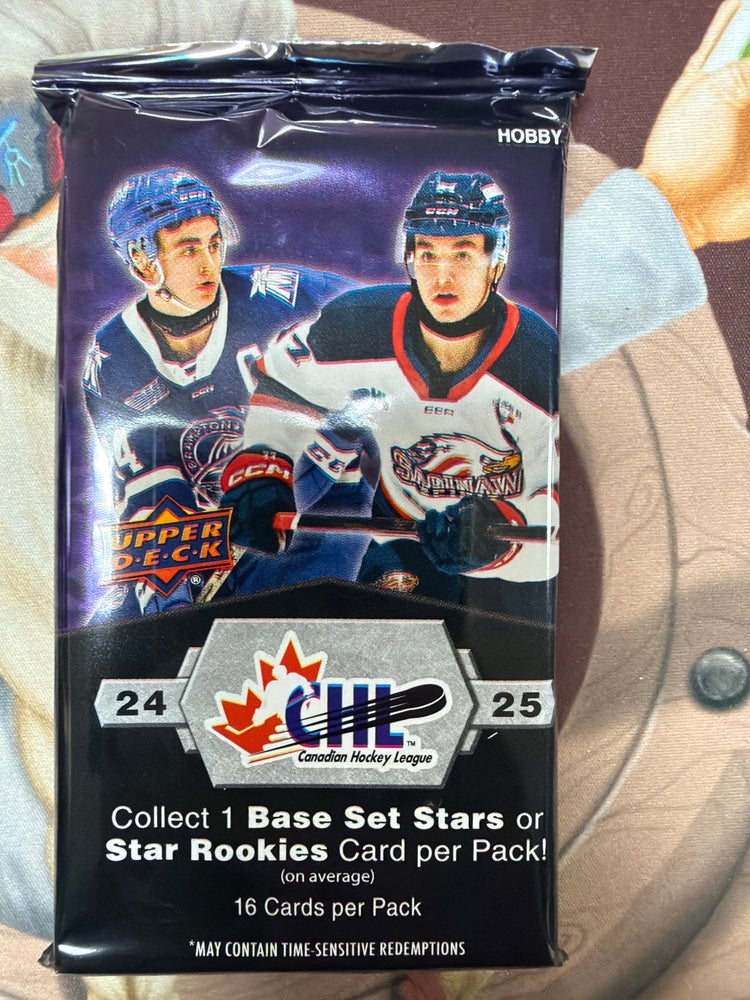 24-25 CHL Hockey Hobby Pack