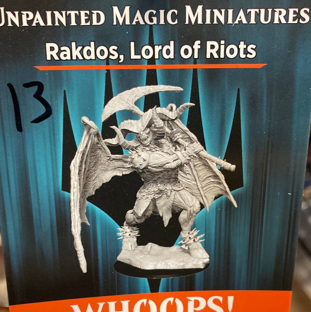 Magic the gathering miniatures Rakdos, lord of riots Wave 13