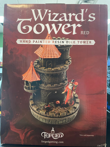 Red Wizard’s Tower Dice Tower