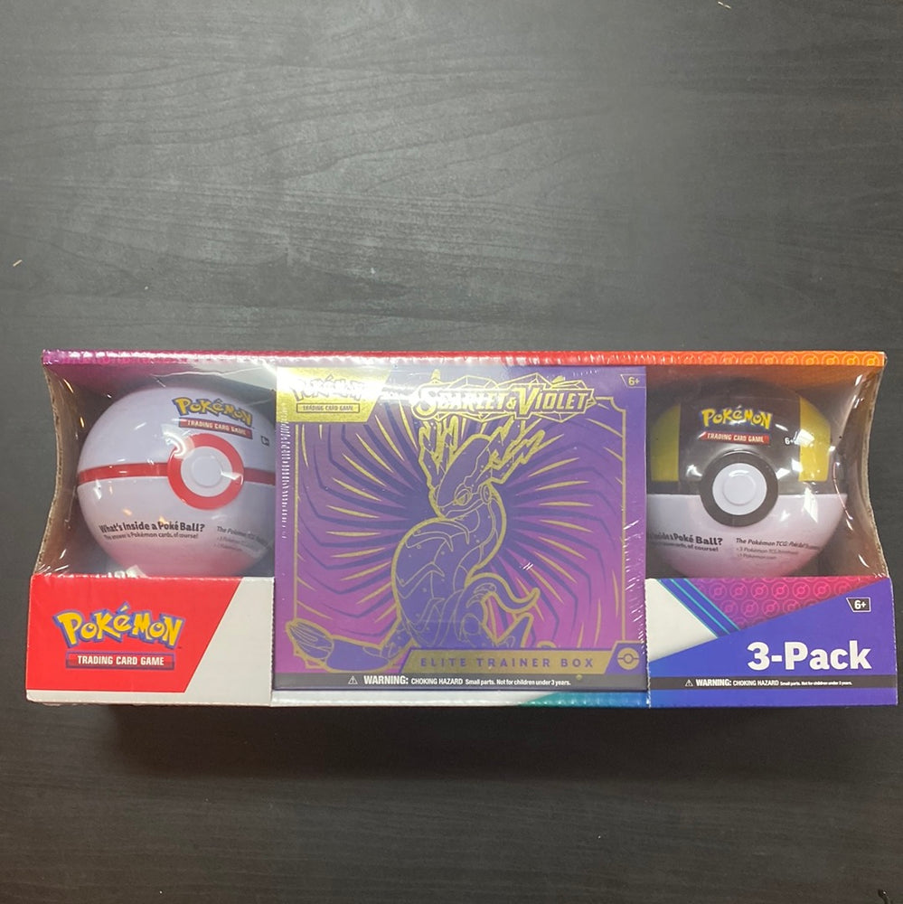 Scarlet And Violet 3-Pack