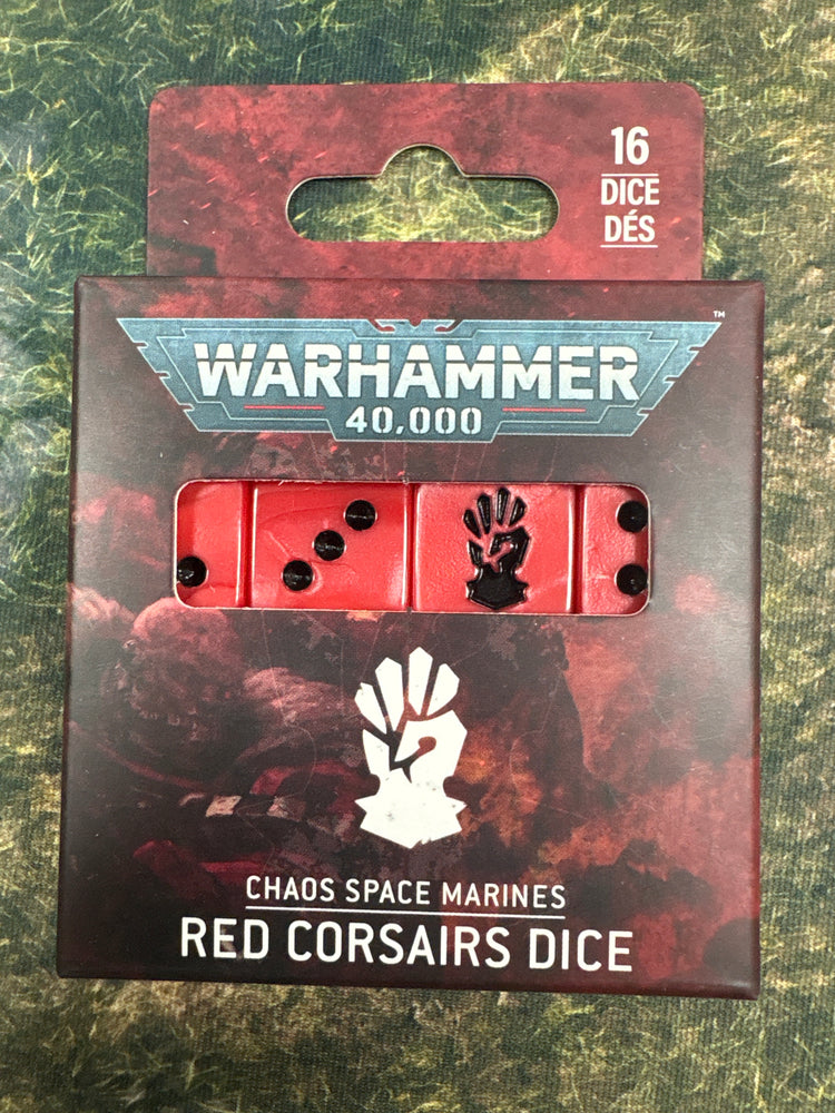 Red Corsairs Dice