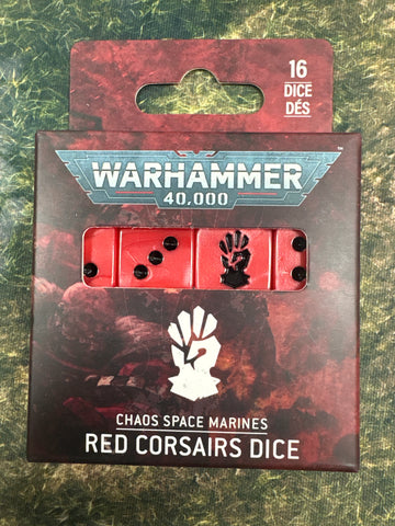 Red Corsairs Dice