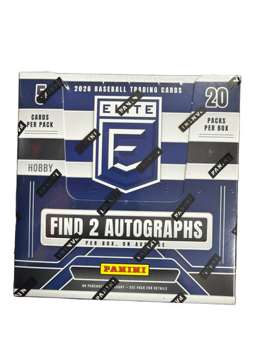 2026 Panini Donruss Elite Baseball Hobby Box