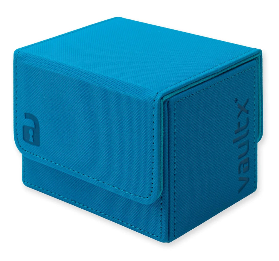VaultX Sideloading Deck Box 100+ (Neon Blue)