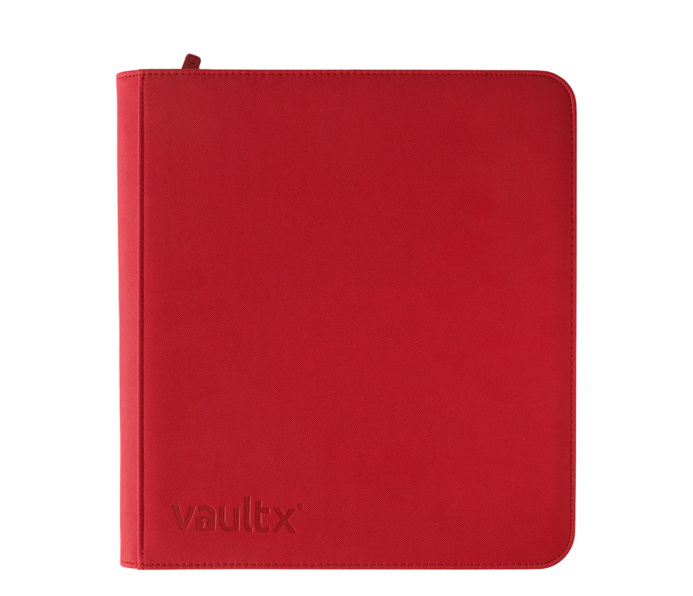 Exo-Tec 12 Pocket Zip Binder XL (Red)