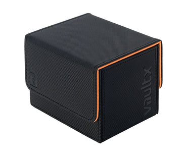 Exo-Tec Sideloading Deck Box 100+ (Black, Orange Interior)