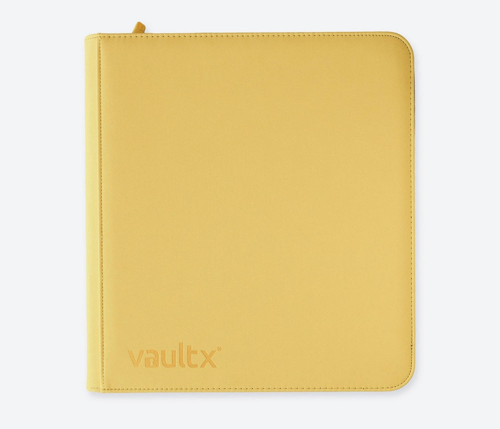 Exo-Tec 12 Pocket Zip Binder (Light Yellow)