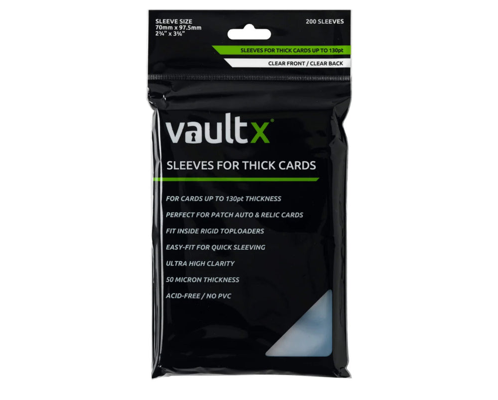 VaultX Thick Card Sleeves