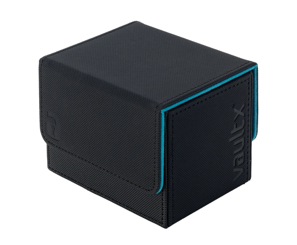 Exo-Tec Sideloading Deck Box 100+ (Black, Blue Interior)