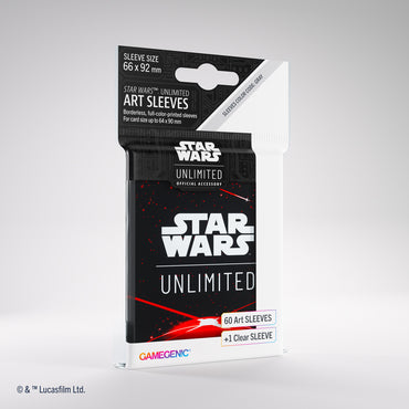 Gamegenic - STAR WARS™: Unlimted Art Sleeves Card Back Red