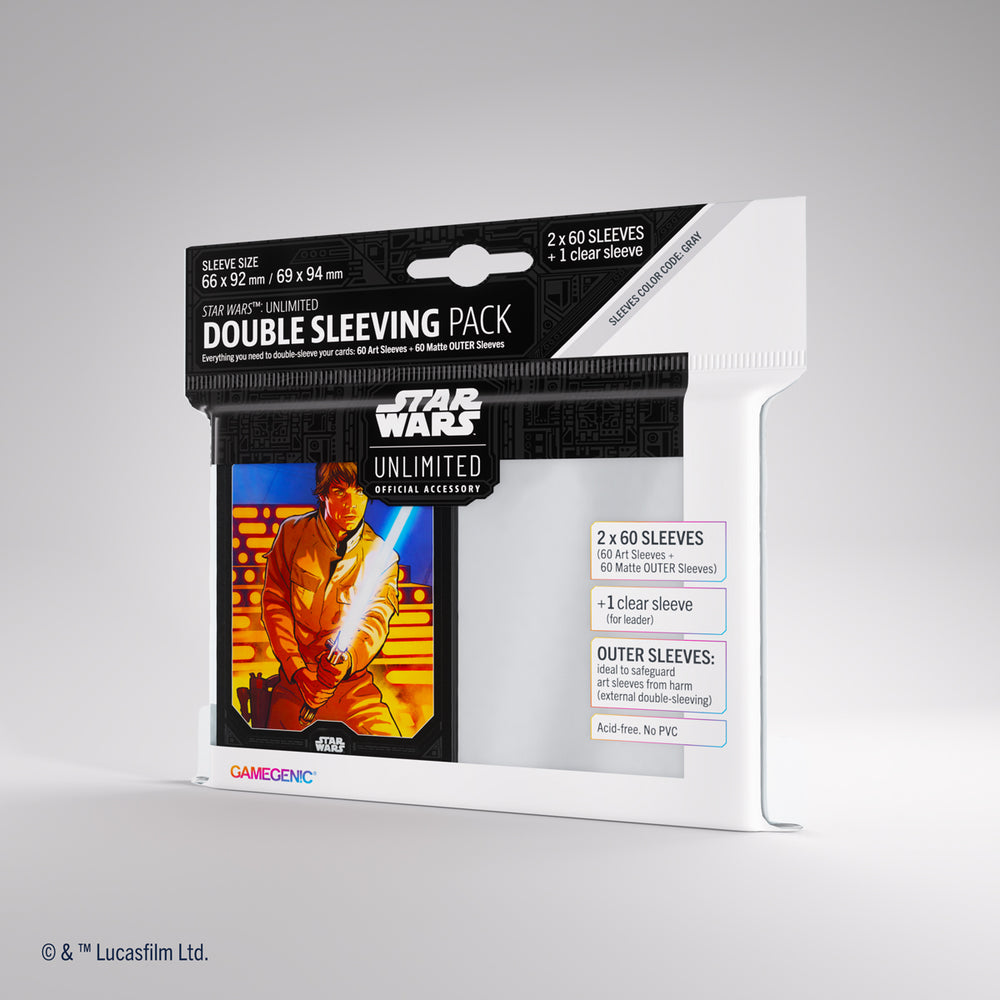 Gamegenic - STAR WARS™: Unlimted Double Sleeving Card Pack Luke Skywalker