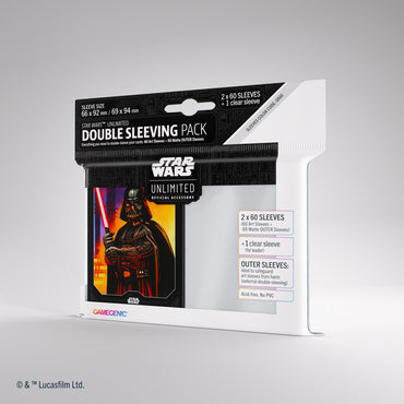 Gamegenic - STAR WARS™: Unlimted Double Sleeving Card Pack Darth Vader