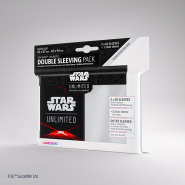 Gamegenic - STAR WARS™: Unlimted Double Sleeving Card Pack Red