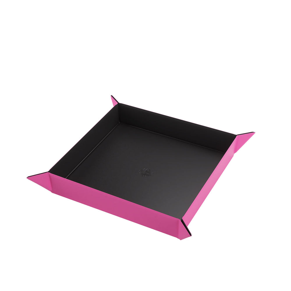 Magnetic Dice Tray Square black/pink