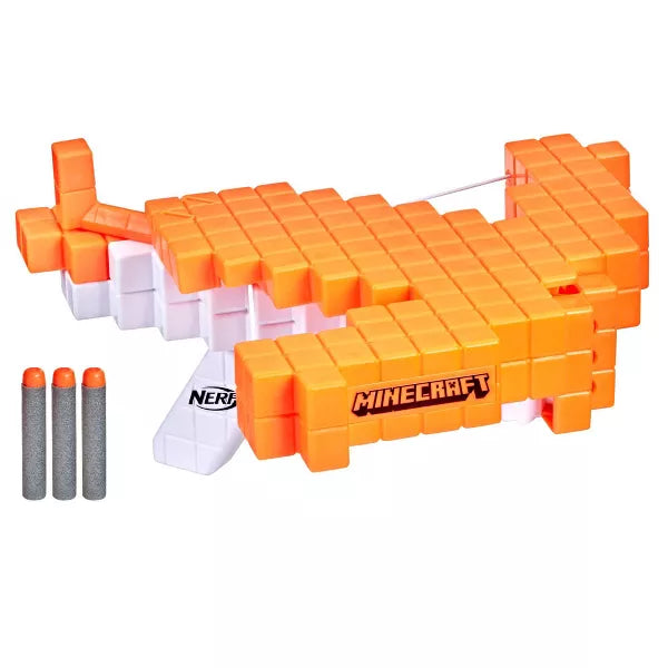 Nerf Minecraft Pillager's Crossbow Dart-Blasting Crossbow