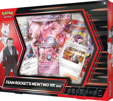 Pokémon - Team Rocket’s Mewtwo ex Box
