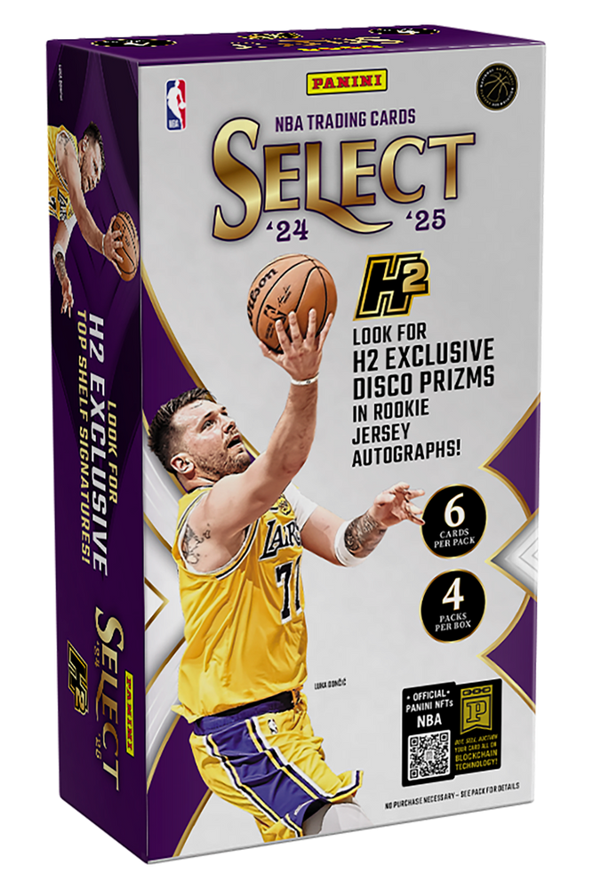 Panini 2024-25 Select NBA Trading Cards Hobby H2 Box