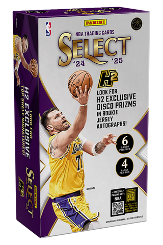 Panini 2024-25 Select NBA Trading Cards Hobby H2 Box