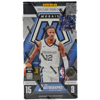 Panini 2024-25 NBA Trading Cards Mosaic Hobby Box